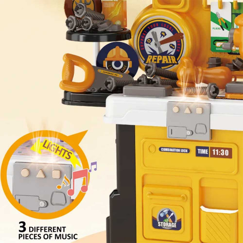 منزل اللعب الممتع -مجموع ادوات ورشة التصليح