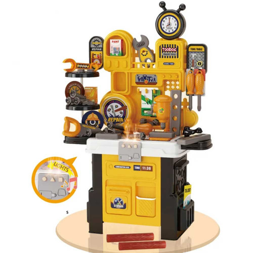 منزل اللعب الممتع -مجموع ادوات ورشة التصليح