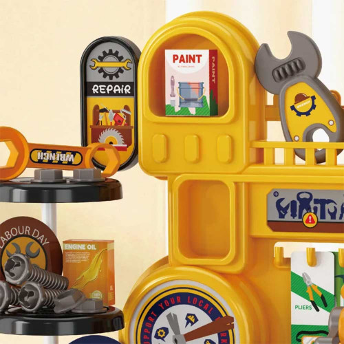 منزل اللعب الممتع -مجموع ادوات ورشة التصليح