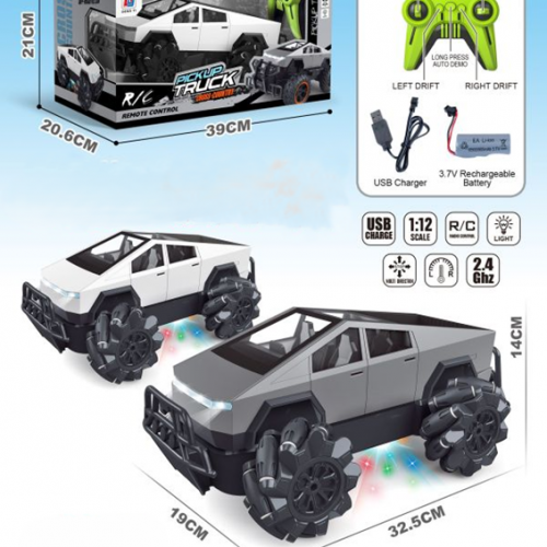 لعبة سيارة تسلا سايبر تراك درفت تايم 