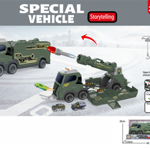 لعبة شاحنة المركبات العسكرية