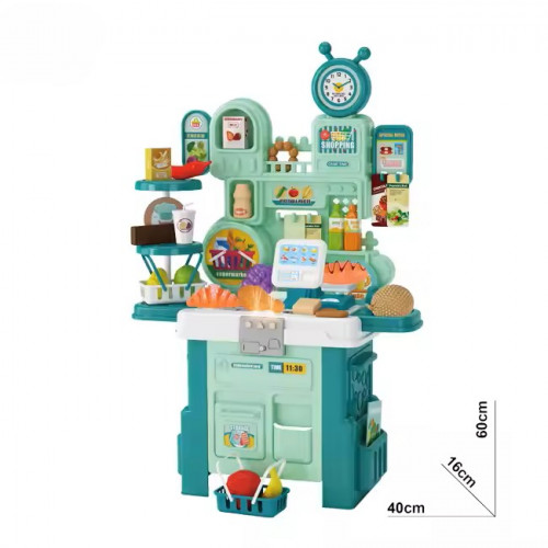 منزل اللعب الممتع - مجموعة معدات السوبرماركت