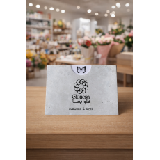 كرت انيق تصميم فراشة