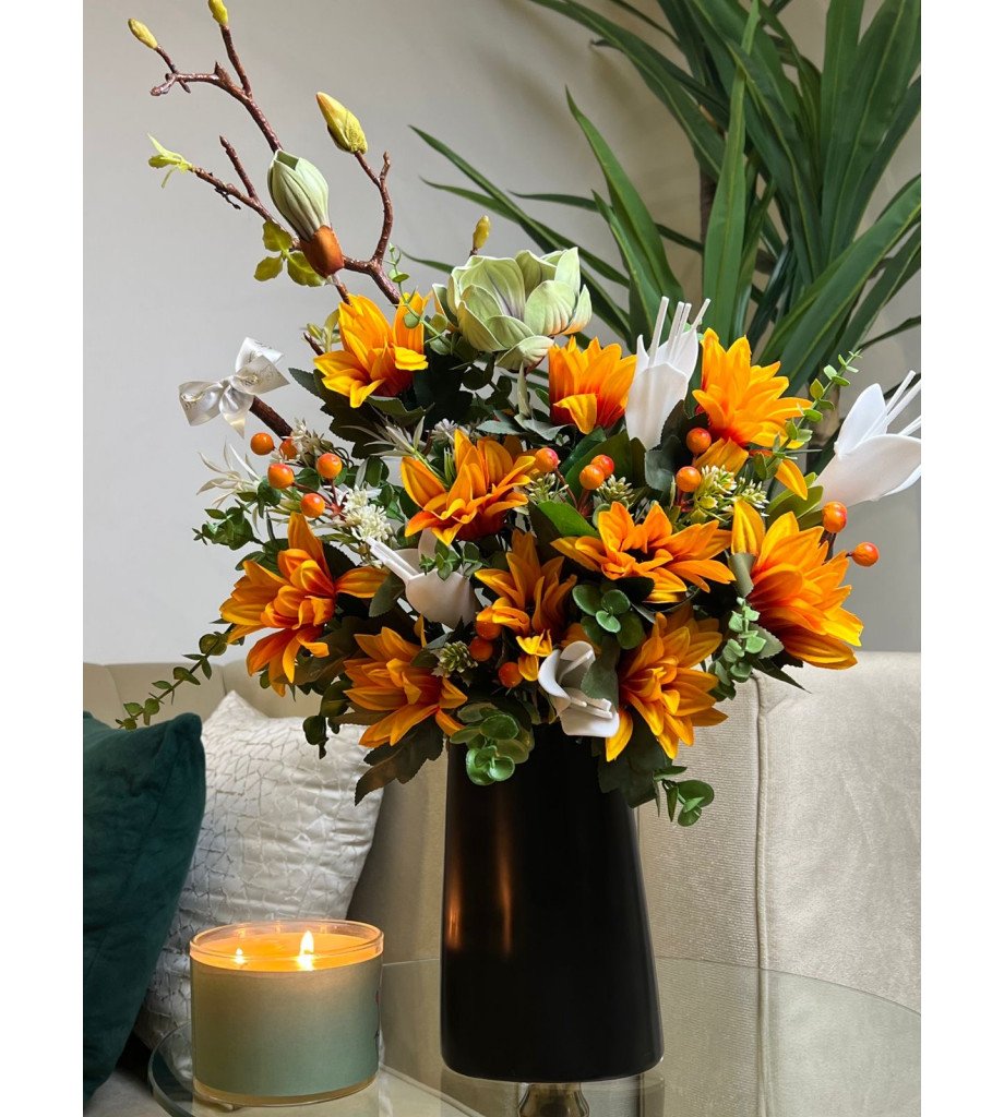 فازات الورد الصناعي 