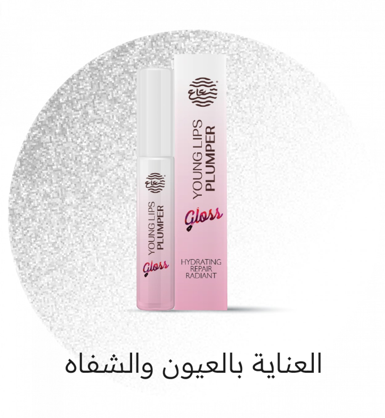 العناية بالعيون والشفاه