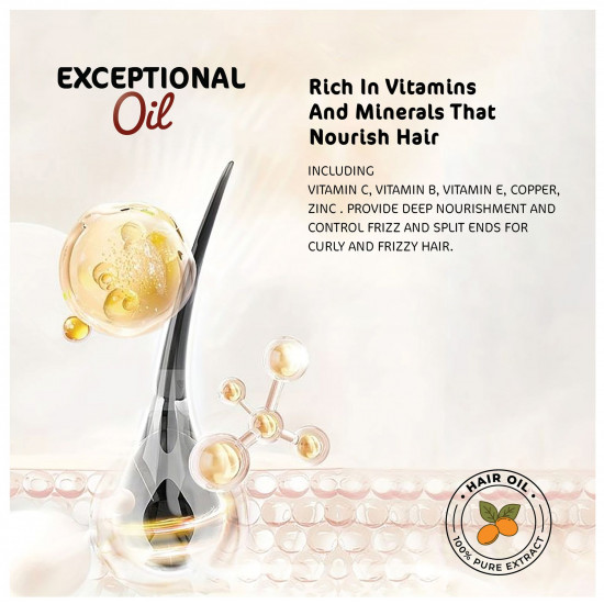 زيت الشعر المعالج المكثف زيت الشعر المعالج المكثف