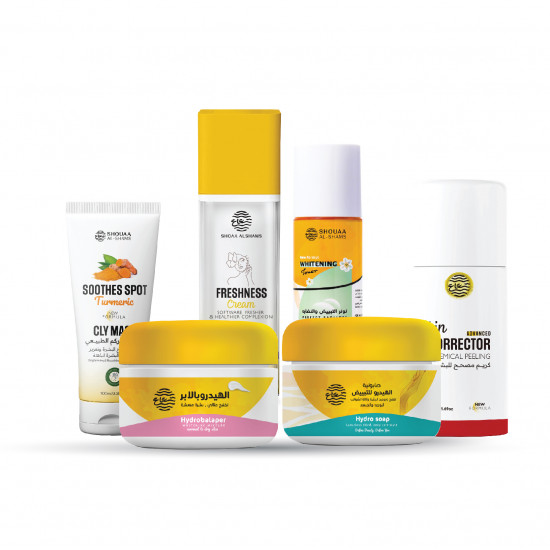 باكج شايني مع كريم نضارة مجانا