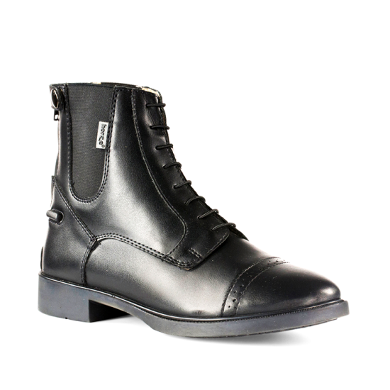 جزمة ركوب جلود صناعية