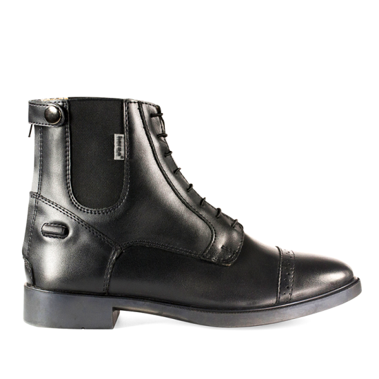 جزمة ركوب جلود صناعية