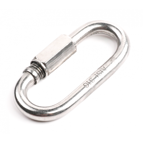 قفل سللاسل بيضاوي  استانلس استيل 360