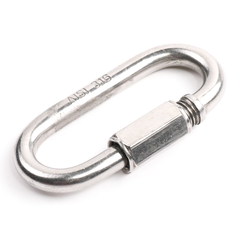 قفل سللاسل بيضاوي  استانلس استيل 360