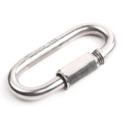 قفل سللاسل بيضاوي  استانلس استيل 360