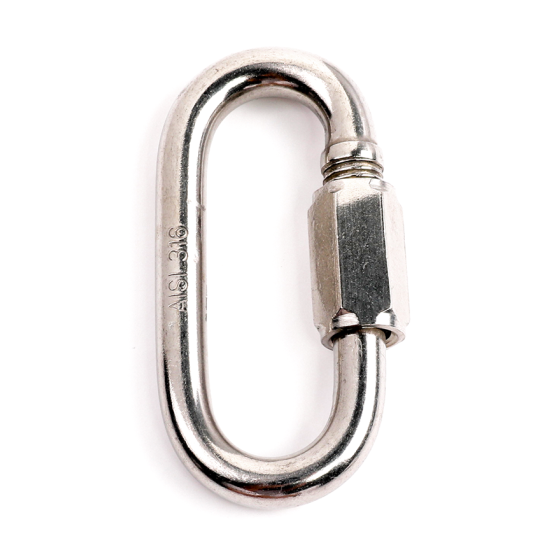 قفل سللاسل بيضاوي  استانلس استيل 360