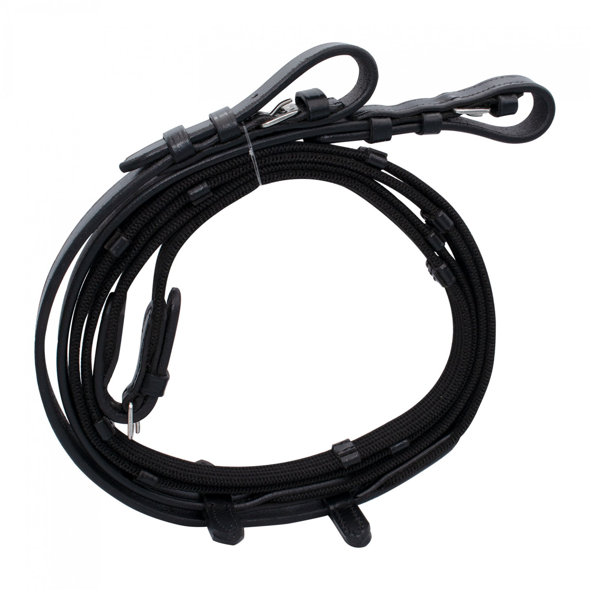 عنان منسوج بنهايات جلد 2.5 متر