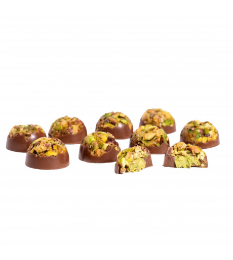 شوكولاته فلورنتين فستق مع حشوه فستق