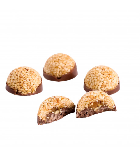 شوكولاته فلورنتين سمسم مع كراميل 