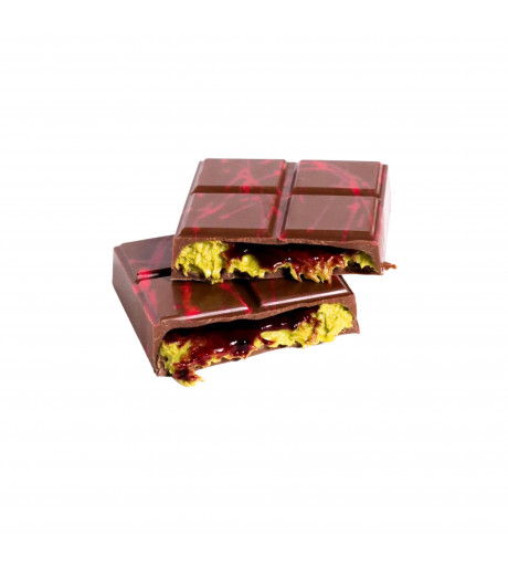 شوكولاته بار هالينا كنافه بستاشيو ورمان شوكولاته بار هالينا كنافه بستاشيو ورمان