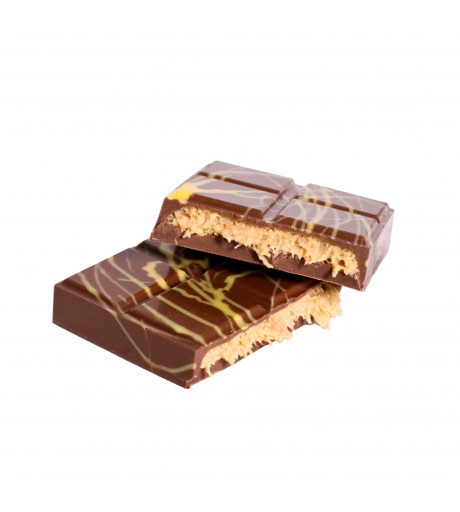 شوكولاته بار هالينا كنافه بندق شوكولاته بار هالينا كنافه بندق