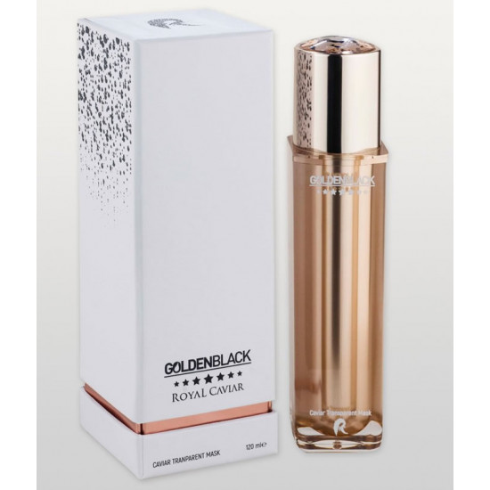 قناع وجه شفاف بخلاصة الكافيار