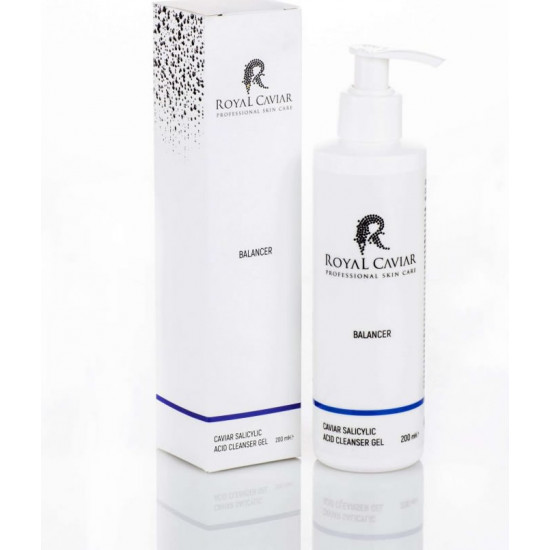 جل حمض الساليسيليك بالكافيار