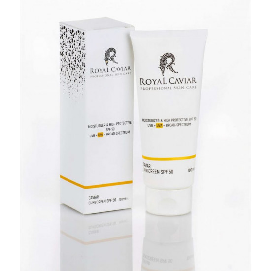 واقي الشمس بخلاصة الكافيار SPF50