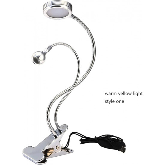 إضاءة صيانة بمنفذ USB مع قاعدة تثبيت مرنة