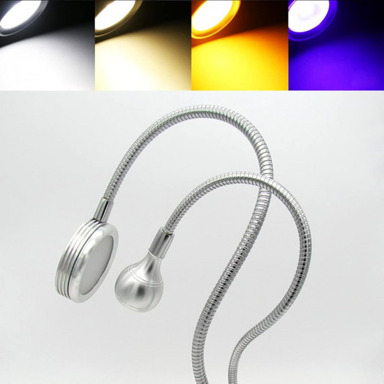 إضاءة صيانة بمنفذ USB مع قاعدة تثبيت مرنة