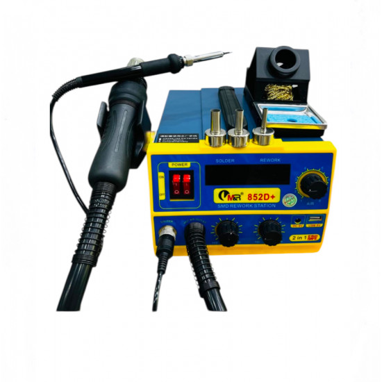 مكواة اللحام الهوائية من M&R موديل +852D