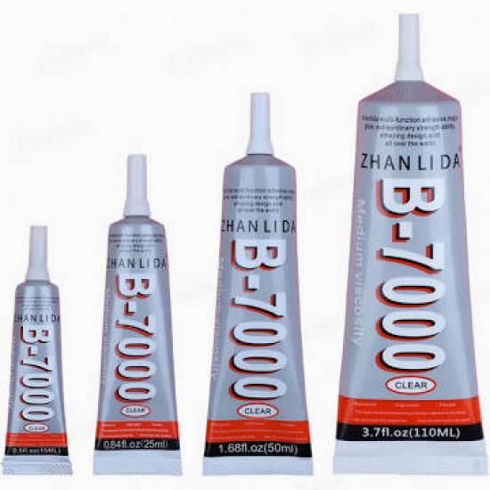 صمغ فائق اللصق متعدد الاستخدامات B7000 15ml-50ml-110ml من ZHANLIDA