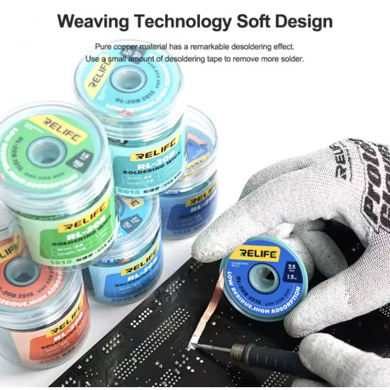 سلك إزالة اللحام  RELIFE RL-20B