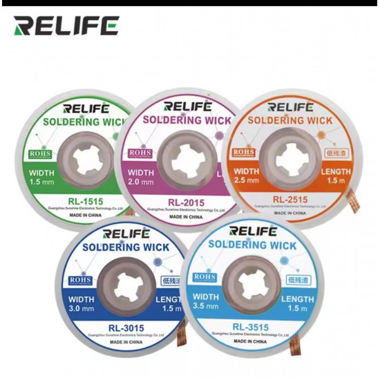 سلك إزالة اللحام من RELIFE 