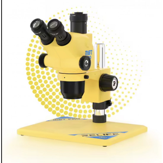 مجهر ستيريو ثلاثي العينيات عالي الدقة من طراز  RELIFE RL-M6T Pro