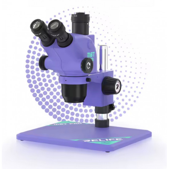 مجهر ستيريو ثلاثي العينيات عالي الدقة من طراز  RELIFE RL-M6T Pro