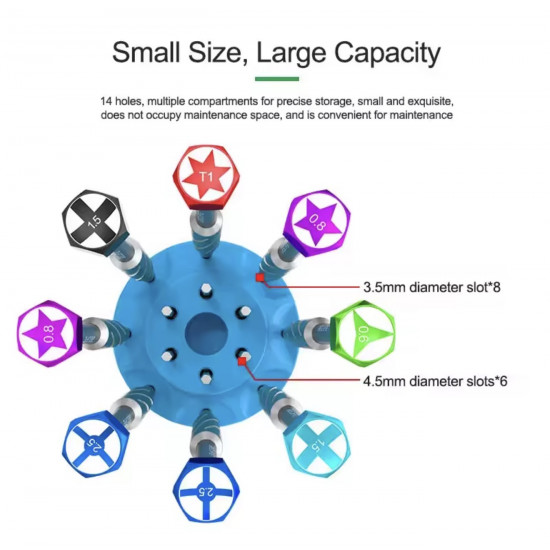 حامل مفكات دوار متعدد الوظائف RL-078A من RELIFE