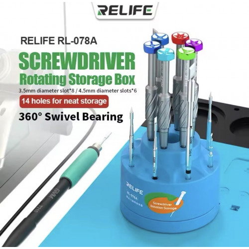 حامل مفكات دوار متعدد الوظائف RL-078A من RELIFE