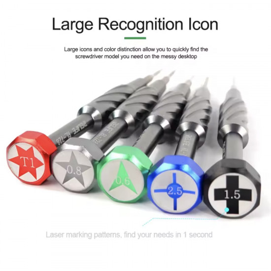 مجموعة مفكات لصيانة الهواتف والأجهزة الإلكترونية RL728A من RELIFE