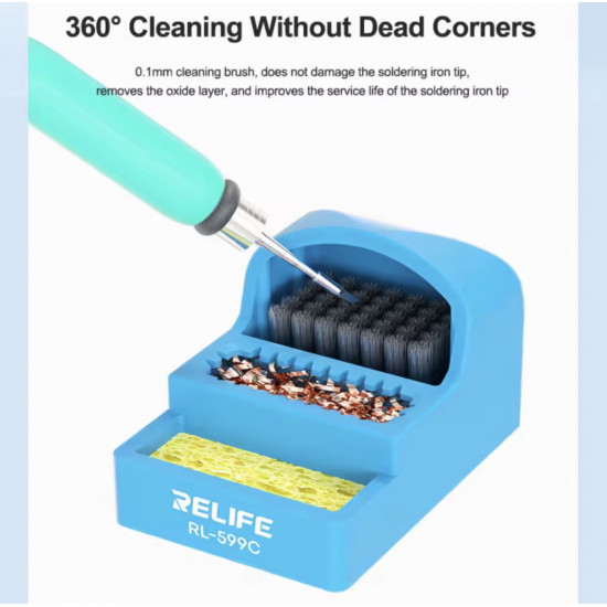 أداة تنظيف مكواة لحام ثلاثة في واحد RL-599C من RELIFE