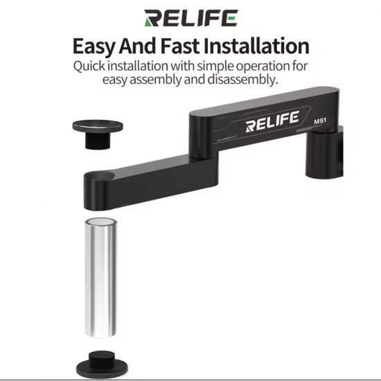 حامل ذراع مجهر قابل للطي MS1 من RELIFE