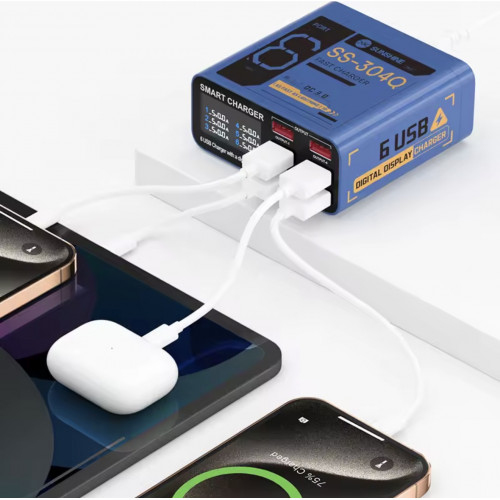 محول طاقة بمخارج متعددة لفحص البطاريات SS-304Q من SUNSHINE