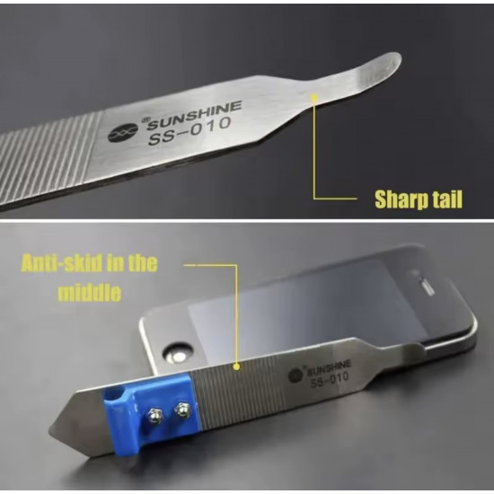 أداة فتح فولاذية مقاومة للصدأ SS-010 من SUNSHINE