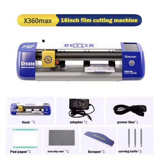 طابعة قص الستيكرات X360/360Max من MECHANIC