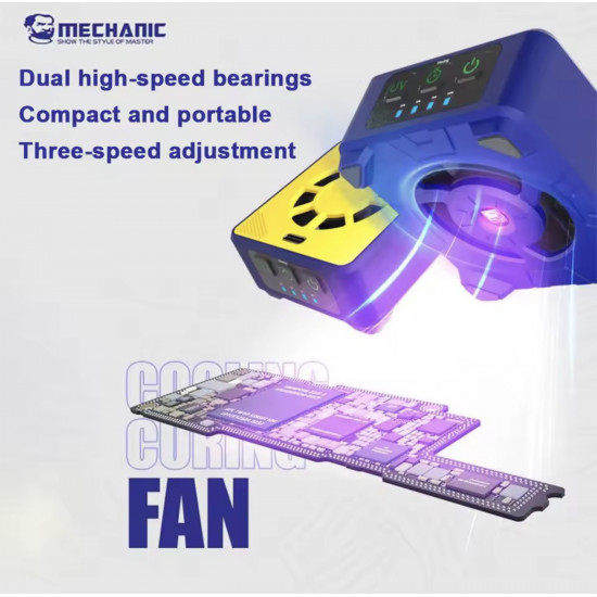 مروحة تبريد ومعالجة بالأشعة فوق البنفسجية CUV-3 من MECHANIC