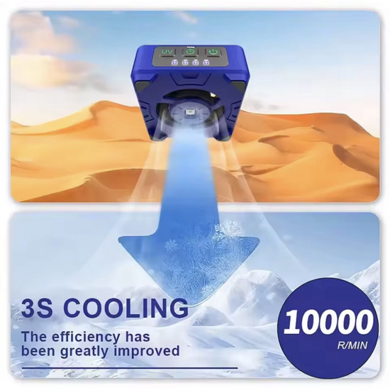 مروحة تبريد ومعالجة بالأشعة فوق البنفسجية CUV-3 من MECHANIC