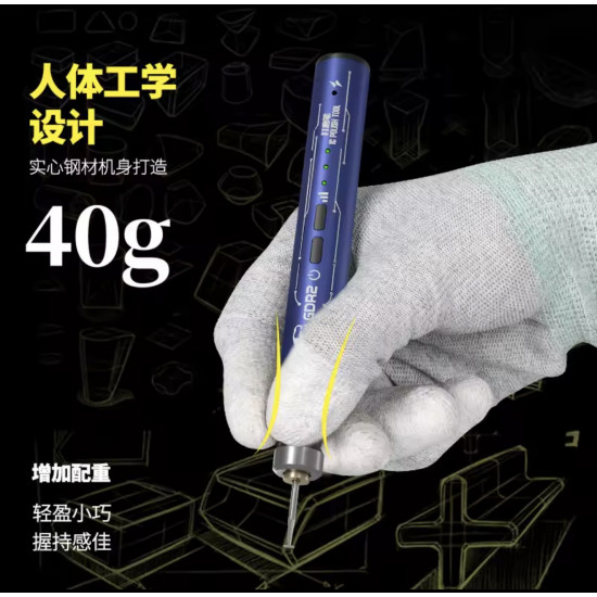 قلم نحت ونقش كهربائي GDR2 من MECHANIC