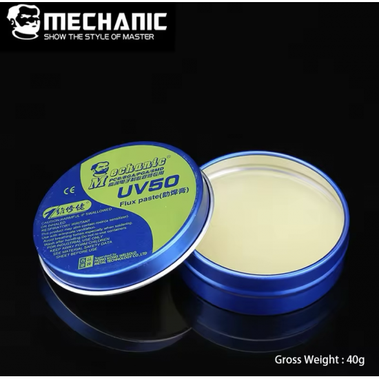 معجون فلكس UV50/UV80 من MECHANIC