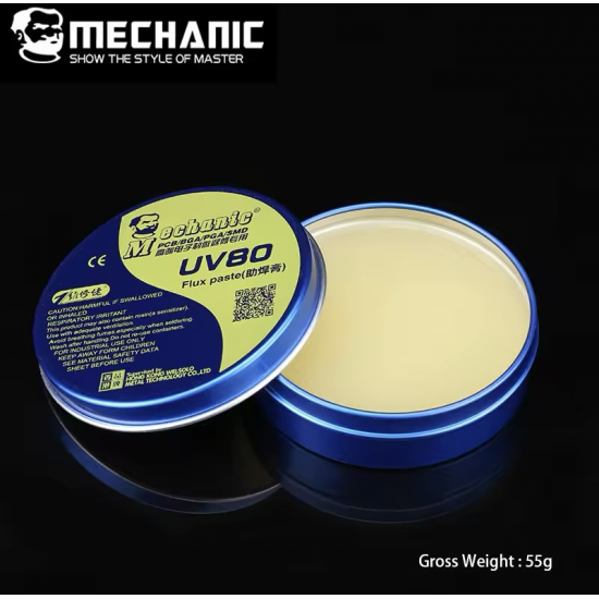 معجون فلكس UV50/UV80 من MECHANIC