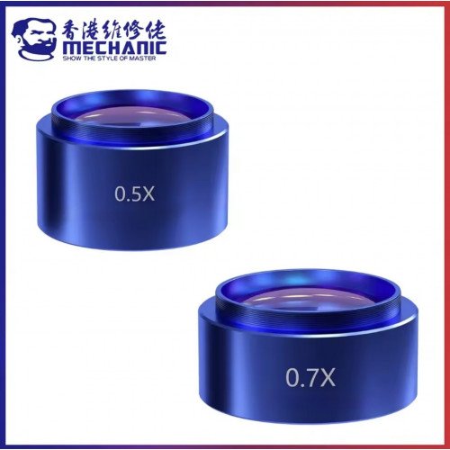 عدسة تكبير مجهرية 0.5X/0.7X من MECHANIC