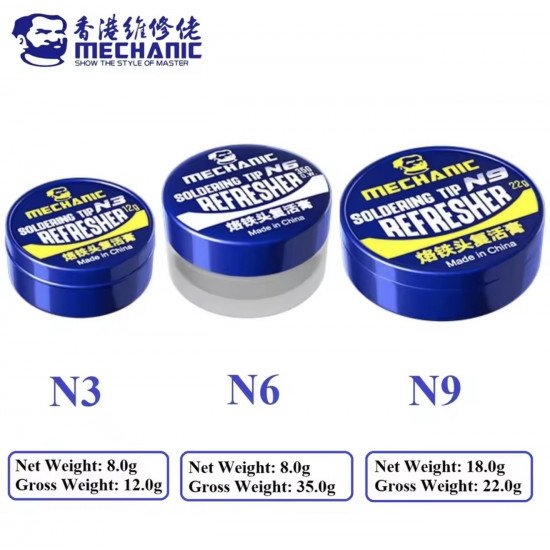 معجون تنظيف رأس مكواة اللحام N9 من MECHANIC