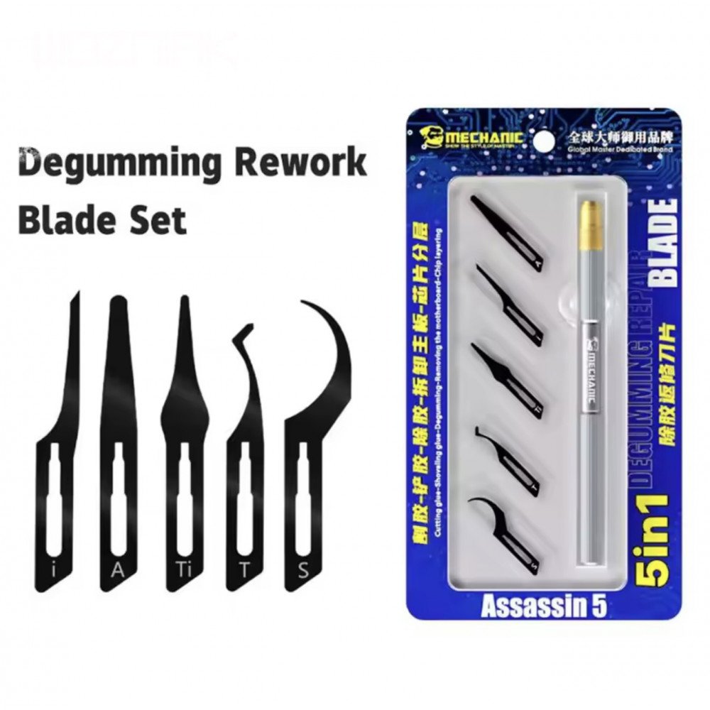 طقم شفرات إصلاح احترافية Assassin 5 من MECHANIC
