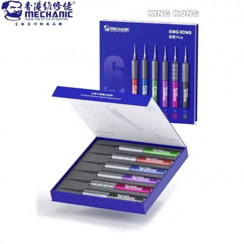 مجموعة مفكات مغناطيسية King Kong Plus من MECHANIC